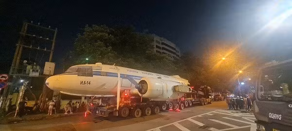 Máy bay IL-14 . Ảnh Cục Hàng Không Việt Nam