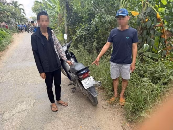 2 đối tượng đã thừa nhận đi trộm xe gắn máy. Ảnh: Công an cung cấp