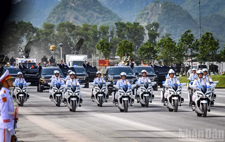 Buổi tổng hợp luyện diễu binh, diễu hành lần hai sự kiện A80 đã diễn ra hết sức thành công.