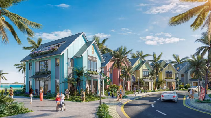 Với mức đầu tư chỉ từ 9 tỷ đồng, nhà đầu tư đã có thể sở hữu biệt thự biển Grand Oceania chỉ vài bước chân là chạm sóng, tầm nhìn bao trọn Vịnh Bái Tử Long