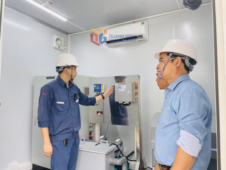 Hệ thống quan trắc môi trường tự động của Nhà máy Nhiệt điện Uông Bí.