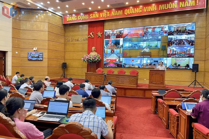 Văn phòng Tỉnh ủy tổ chức tập huấn sử dụng Hệ thống báo cáo, giám sát, đánh giá kết quả thực hiện Nghị quyết số 57.