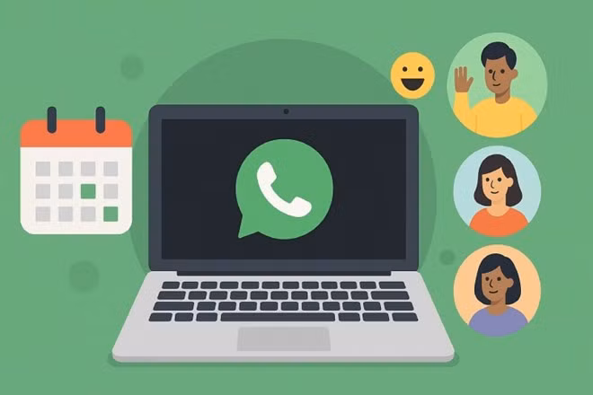 WhatsApp vừa nâng cấp tính năng gọi nhóm. Đồ họa: Quang Minh
