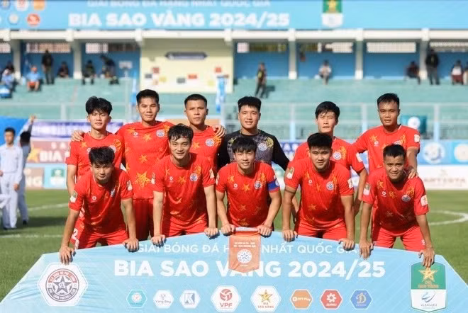 Câu lạc bộ PVF-CAND tham dự V.League 205-2026. Ảnh: VPF