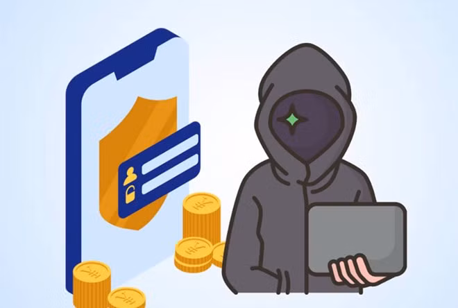 Cách bảo vệ tài khoản ngân hàng khi giao dịch online. Đồ họa: Thiện Nhân