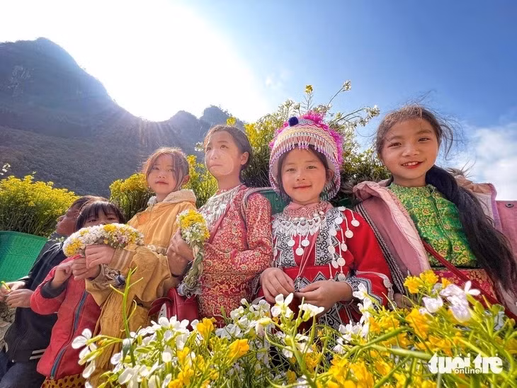 Hà Giang mùa hoa xuân - Ảnh: NAM TRẦN