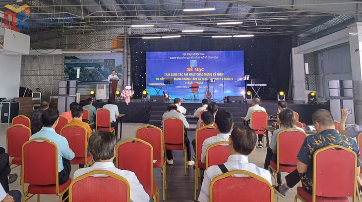 Quang cảnh lễ bế mạc.