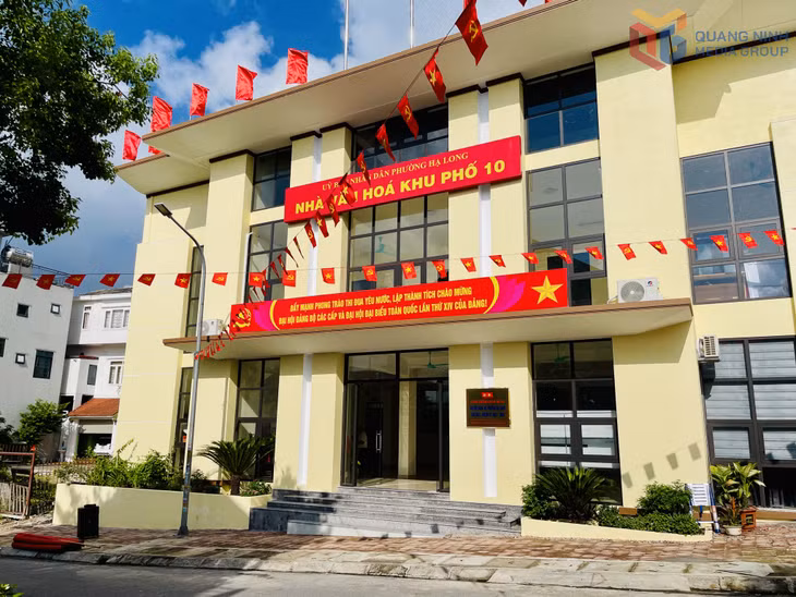 Công trình Nhà văn hóa khu phố 10 có tổng mức đầu tư 5,6 tỷ đồng, quy mô 2 tầng với tổng diện tích sàn là 550m2.