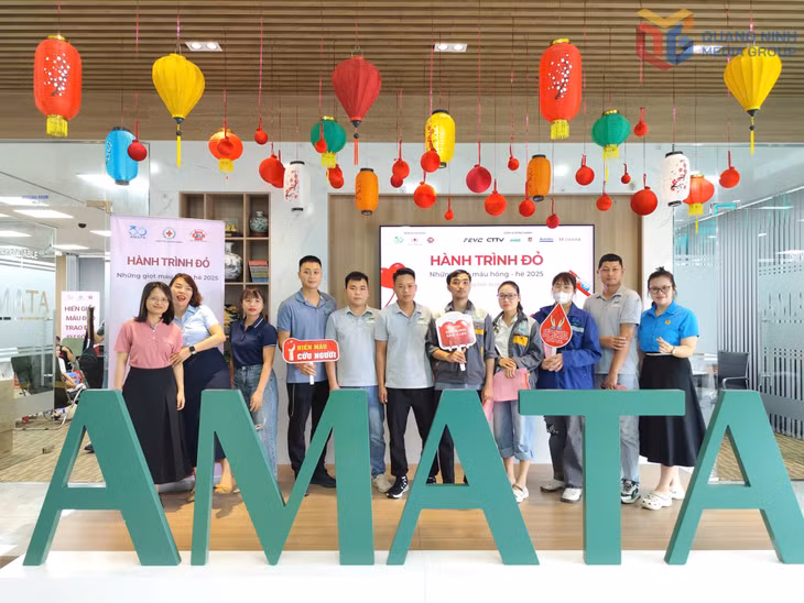 Công ty CP Đô thị Amata Hạ Long cùng các cơ quan, đơn vị, doanh nghiệp hưởng ứng Chiến dịch “Những giọt máu hồng" hè năm 2025, vận động cán bộ, CNVCLĐ tham gia hiến máu tình nguyện.