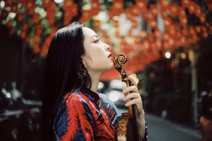 Nghệ sĩ violin Trịnh Minh Hiền - Ảnh: NVCC