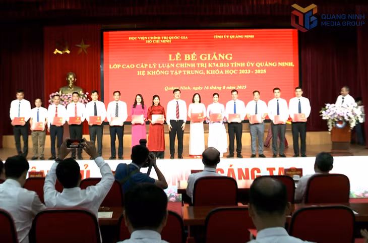 Kết thúc khóa học 100% học viên đạt loại khá, giỏi trở lên.