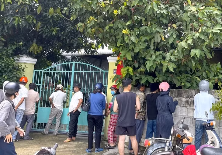 Ngôi nhà xảy ra vụ cháy - Ảnh: Người dân cung cấp