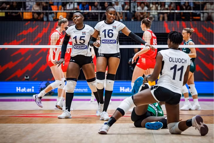 Kenya có thực lực cân bằng so với tuyển Việt Nam - Ảnh: VOLLEYBALL WORLD