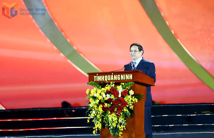 Thủ tướng Chính phủ Phạm Minh Chính dự và phát biểu tại chương trình công bố.