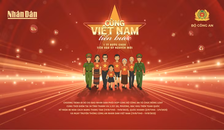 Hoạt động đi bộ "Cùng Việt Nam tiến bước" được diễn ra đồng loạt tại 34 tỉnh, thành phố với 3.321 xã, phường và đặc khu hành chính trên toàn quốc.