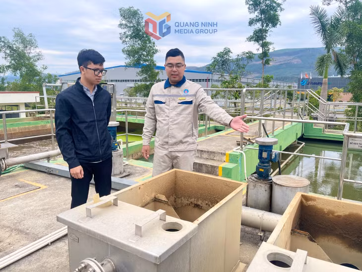 Nhà máy xử lý nước thải KCN Đông Mai được cải tạo, giảm tiềng ồn nhằm hạn chế các yếu tố độc hại.
