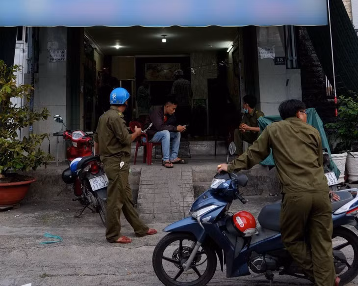 Địa điểm các đối tượng đánh bạc bị công an bắt quả tang. Ảnh: Đoàn Dương