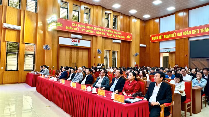 Điểm cầu tại đặc khu Vân Đồn.