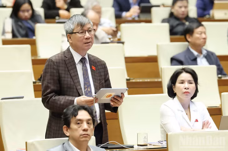 Đại biểu Nguyễn Anh Trí. (Ảnh: DUY LINH)