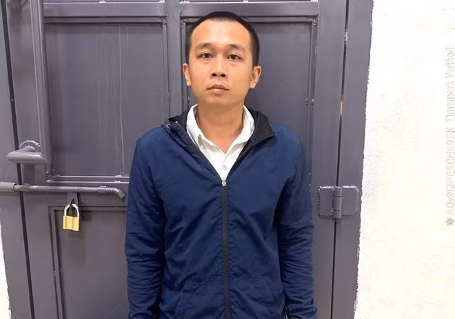 Đối tượng Cường bị khởi tố, bắt tạm giam về tội lừa đảo chiếm đoạt tài sản. Ảnh: Công an Hà Tĩnh.