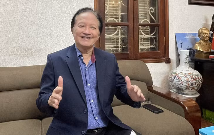 Thượng tướng Nguyễn Huy Hiệu tâm đắc nhất là Văn kiện đã đưa ra dự báo và định hướng trước những biến động của tình hình thế giới và khu vực, từ đó đề ra giải pháp phù hợp với đặc thù Việt Nam. (Ảnh: PV)