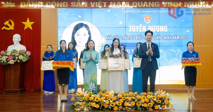 Tỉnh Đoàn Quảng Ninh tổ chức tuyên dương nhà giáo trẻ tiêu biểu năm 2025.