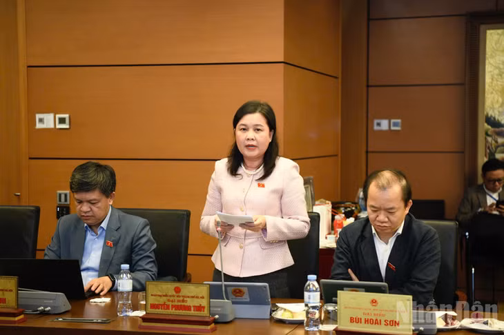 Đại biểu Nguyễn Phương Thủy. (Ảnh: DUY LINH)