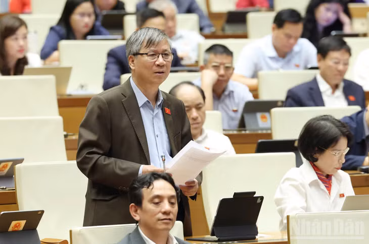 Đại biểu Nguyễn Anh Trí. (Ảnh: DUY LINH)