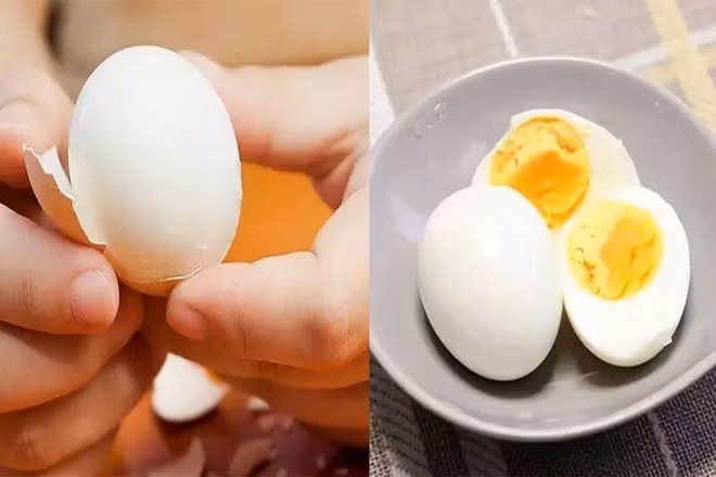 Lòng đỏ trứng là một trong những thực phẩm khiến mỡ máu tăng. Ảnh AI: Hạ Mây