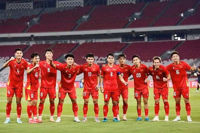 U22 Việt Nam thay đổi lịch thi đấu vòng bảng SEA Games 33. Ảnh: VFF