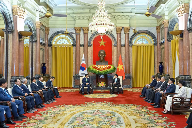 Toàn cảnh cuộc hội kiến.