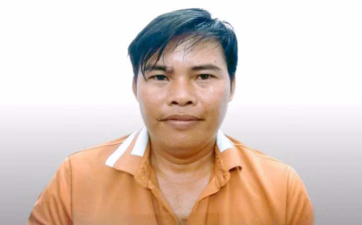 Trần Vũ Trường Giang bị bắt để làm rõ hành vi "cướp giật tài sản" - Ảnh: Công an Đồng Tháp