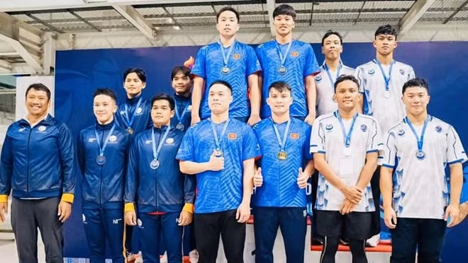 Vận động viên lặn Việt Nam giành được nhiều kết quả cao tại Indonesia năm nay. Ảnh: Hiệp hội thể thao dưới nước Việt Nam