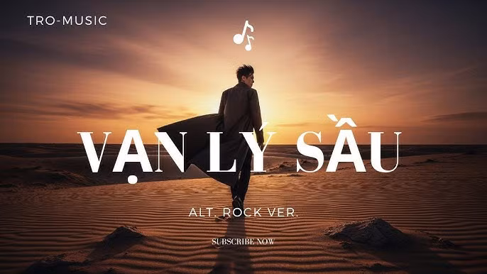 “Lý vạn sầu” thu hút hơn 10 triệu lượt xem trên kênh TRO-Music. Ảnh cắt từ video TRO-Music.