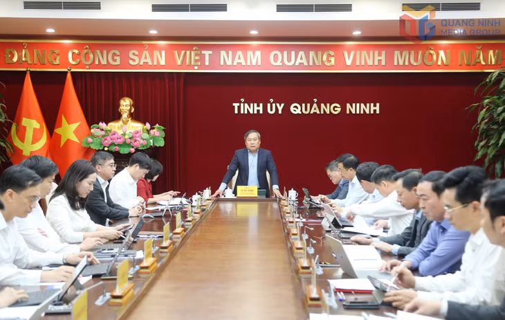 Hội nghị giao ban Thường trực Tỉnh ủy.
