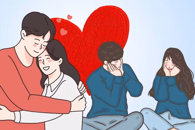 Khi các yếu tố cốt lõi hòa hợp, mối quan hệ có thể phát triển ổn định và mang lại hạnh phúc lâu dài. Đồ họa: Thiện Nhân