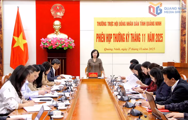 Đồng chí Trịnh Thị Minh Thanh, Phó Bí thư Thường trực Tỉnh ủy, Chủ tịch HĐND tỉnh, phát biểu kết luận.