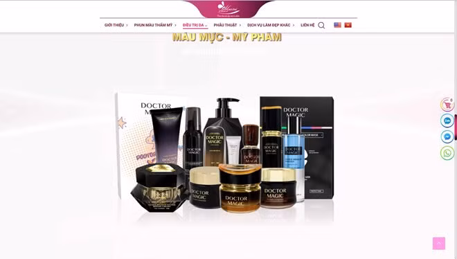 Thu hồi 80 số công bố và 162 sản phẩm mỹ phẩm của thẩm mỹ viện Mailisa. Ảnh: Chụp màn hình