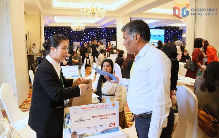 Đại diện đơn vị du lịch các địa phương góp mặt tại chương trình B2B.