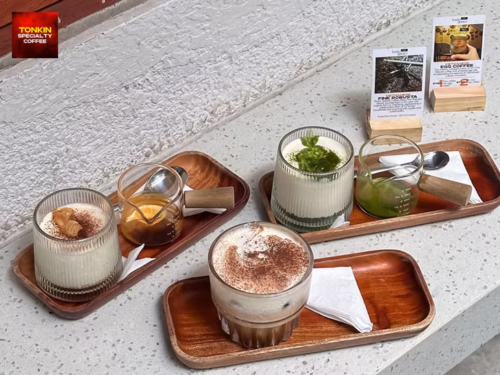 Hương vị khó quên từ tách cà phê trứng Tonkin Specialty Coffee ảnh 2 Hương vị khó quên từ tách cà phê trứng Tonkin Specialty Coffee ảnh 2