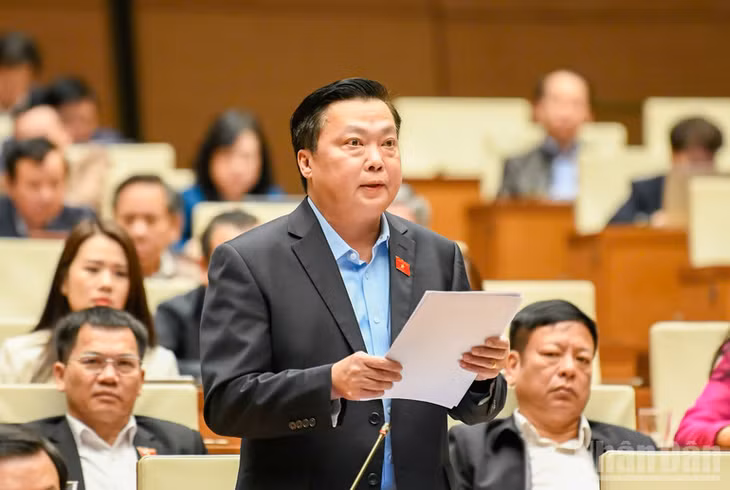 Đại biểu Phạm Hùng Thắng. (Ảnh: DUY LINH)