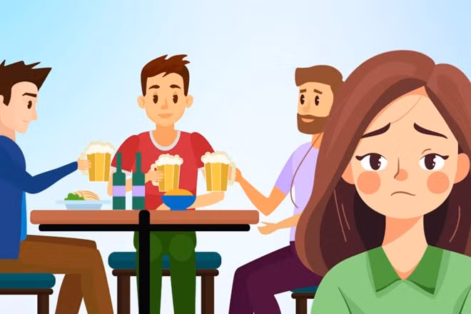 Sự ảnh hưởng của bạn bè và đồng nghiệp lên hôn nhân. Đồ họa: Thiện Nhân