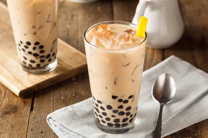 Trà sữa - một loại đồ uống chứa rất nhiều calo...