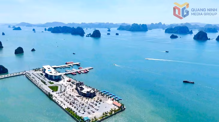 Bến cảng cao cấp Ao Tiên do Công ty TNHH MTV Du lịch Mai Quyền đầu tư. Ảnh: Mạnh Trường