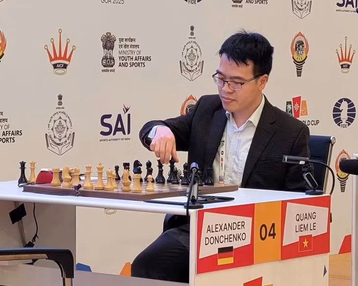 Đại kiện tướng Lê Quang Liêm là niềm tự hào của cờ vua Việt Nam - Ảnh: chessbase India