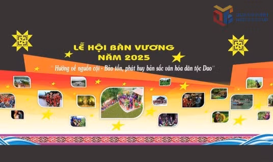 Maket sân khấu của Lễ hội Bàn vương.