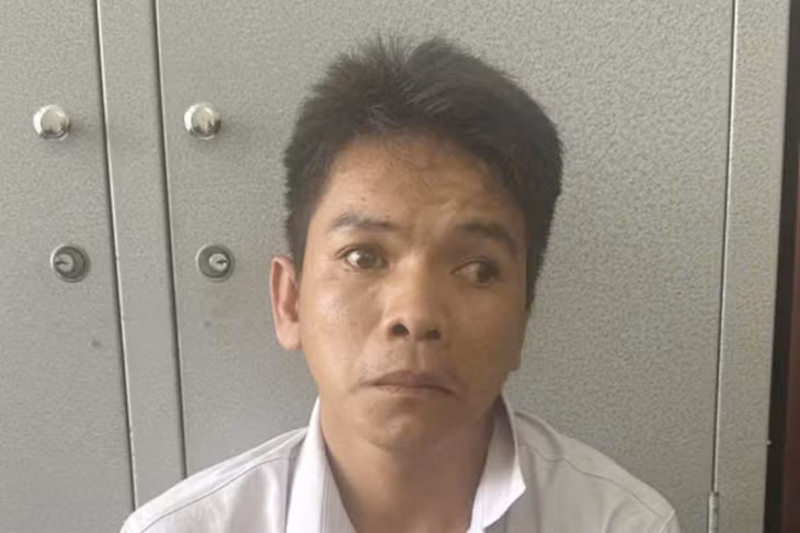 Người vừa ra tù dùng dao tấn công phụ nữ mang thai 36 tuần. Ảnh: Công an ở Cần Thơ