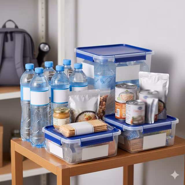 Việc chuẩn bị một "Bộ kit sinh tồn" riêng biệt, bao gồm thực phẩm khô, dụng cụ mở hộp, đèn pin và dụng cụ sơ cứu... sẽ giúp bạn ứng phó nhanh chóng khi tình huống khẩn cấp xảy ra.