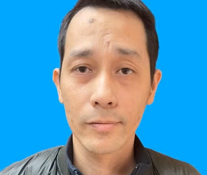 Đối tượng Trần Toàn tại cơ quan Công an. Ảnh: Công an TP Hải Phòng