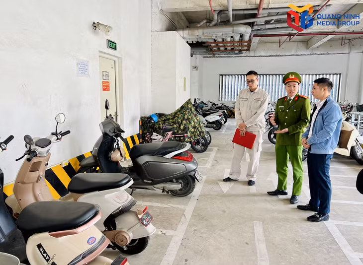 Hầm gửi xe là một trong những nơi có nguy cơ cháy nổ cao, nên được kiểm tra thường xuyên.